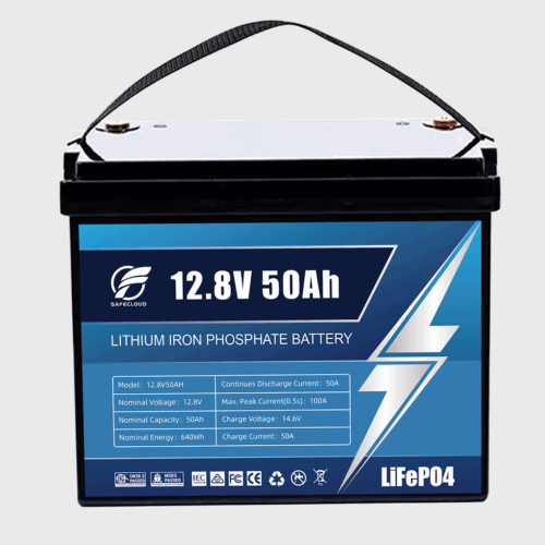 Safecloud 12V 50Ah Lithium Battery for Marine, RV