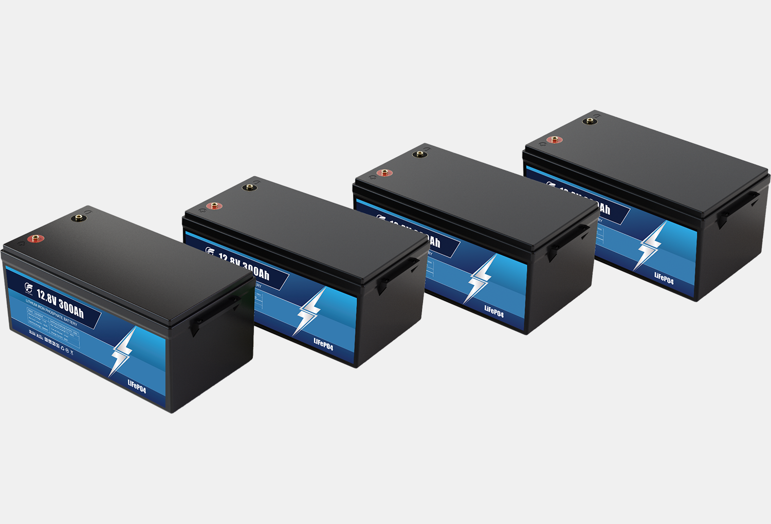 Safecloud 12V 300Ah LiFePO4 Lithium Battery for RV 4 - Custom Lithium Battery manufacturer since 2007 Safecloud 12V 300Ah LiFePO4 Lithium Battery for RV - Image 4