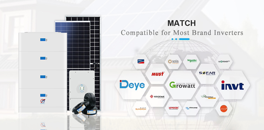 stacked battery 29 - 51.2v 100ah 5kwh Stackable Lithium Battery