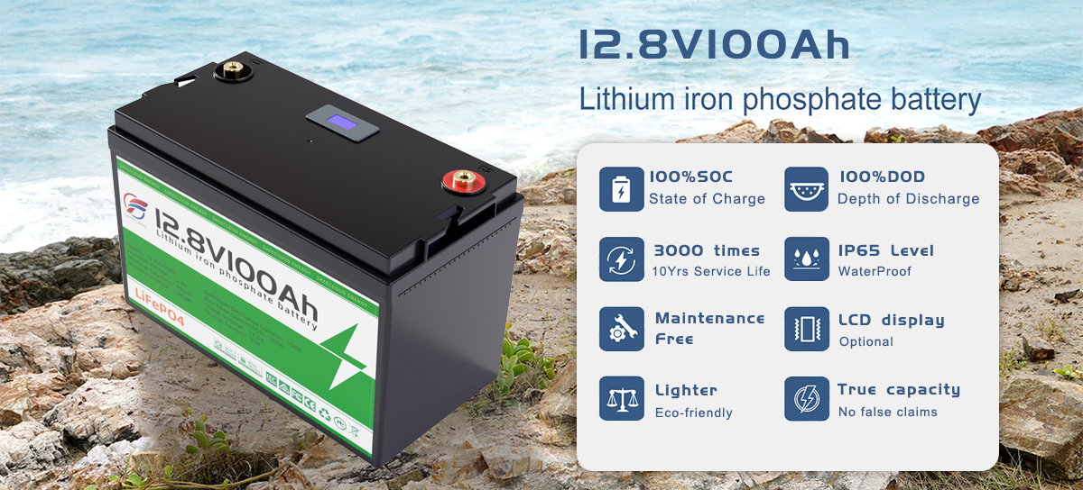 12v100ah lifepo4 battery
