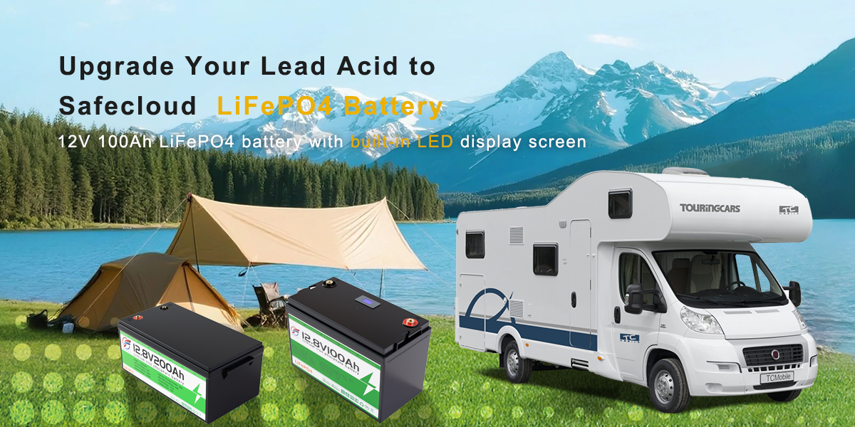 Product image 12100 07 - 12V 100Ah LiFePO4 Lithium Deep Cycle Battery