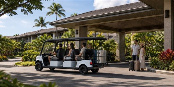 02 resorts communities shuttle 600x300 1 - Golf cart Isv Solution